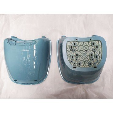 Arora Cappucino 50Cc Ve 125Cc  Arka Bagaj Kutusu Tk. Gri̇