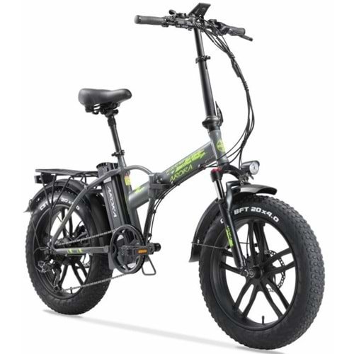 ARORA BELGRAD MAX 48V14.5AH ELEKTRİKLİ BİSİKLET GRİ