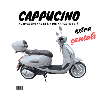 Arora Cappucino Gri 50cc ve 125cc Grenaj Seti 21 Parça + Çantalı