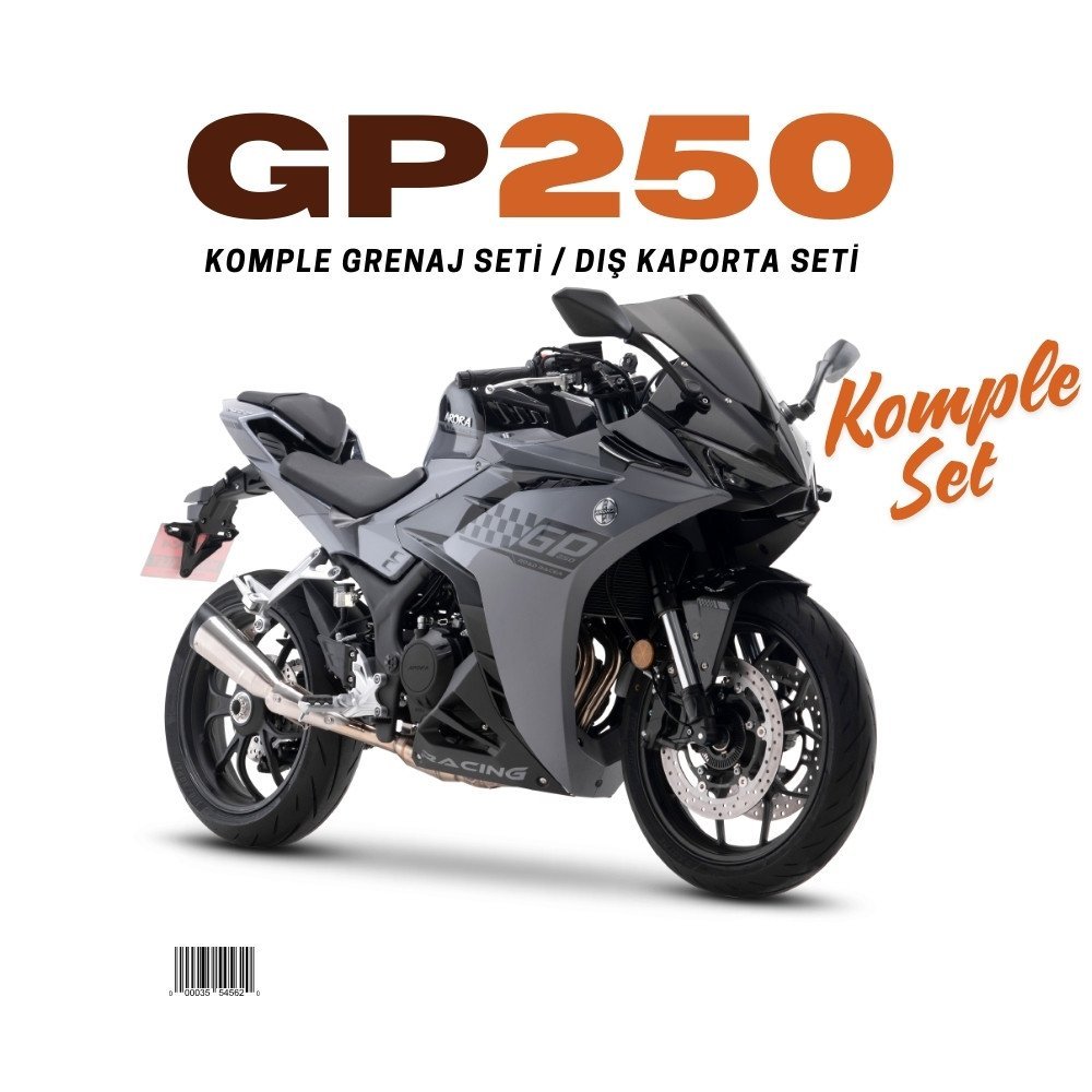 Arora GP 250 Nardo Gri Grenaj Seti 10 Parça
